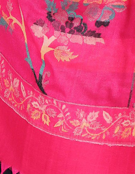 Women's Ethnic Shawl, Hotpink