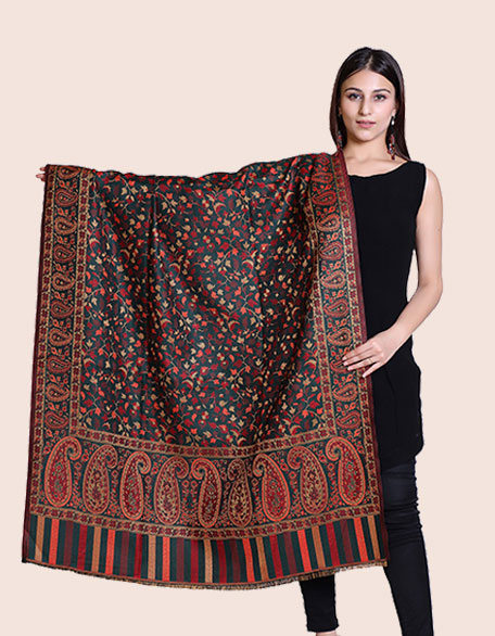 Women's Kani Black Shawl